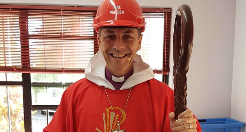 Bishop Jeremy Greaves on Pentecost Sunday in 2019