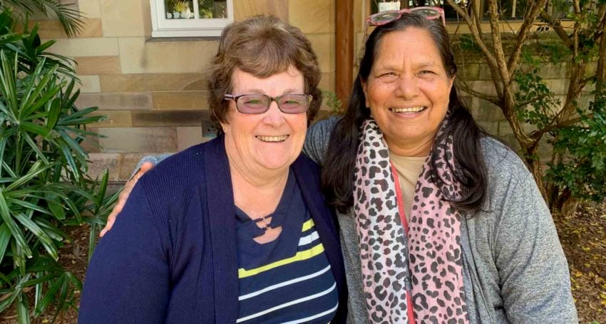 Two childhood friends serendipitously reunited through anglican focus