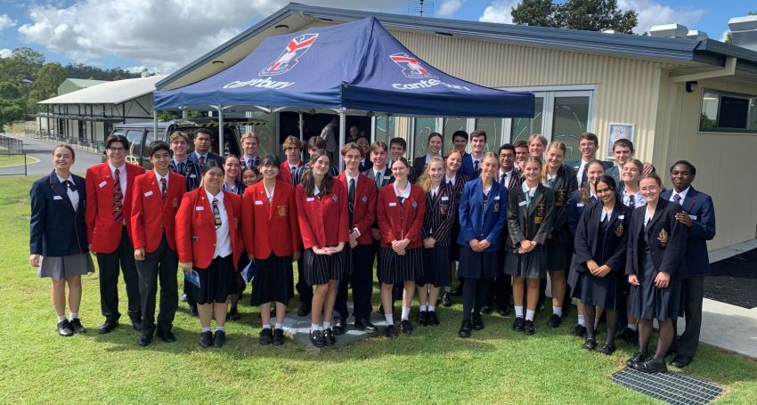 Student leaders from SEQ Anglican schools