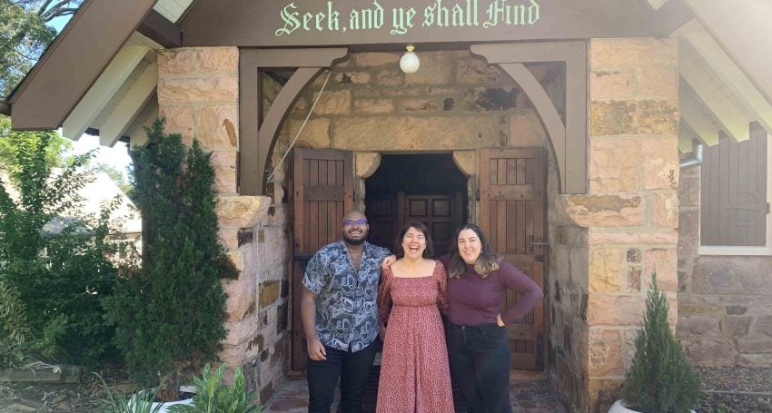 Aaron Vidyasagar, Stacey McCowan and Eleanor Reid