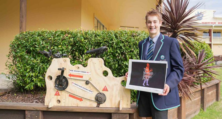 Year 10 Matthew Flinders Anglican College student Nick Reed