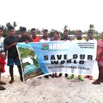 Young people from the Republic of Kiribati