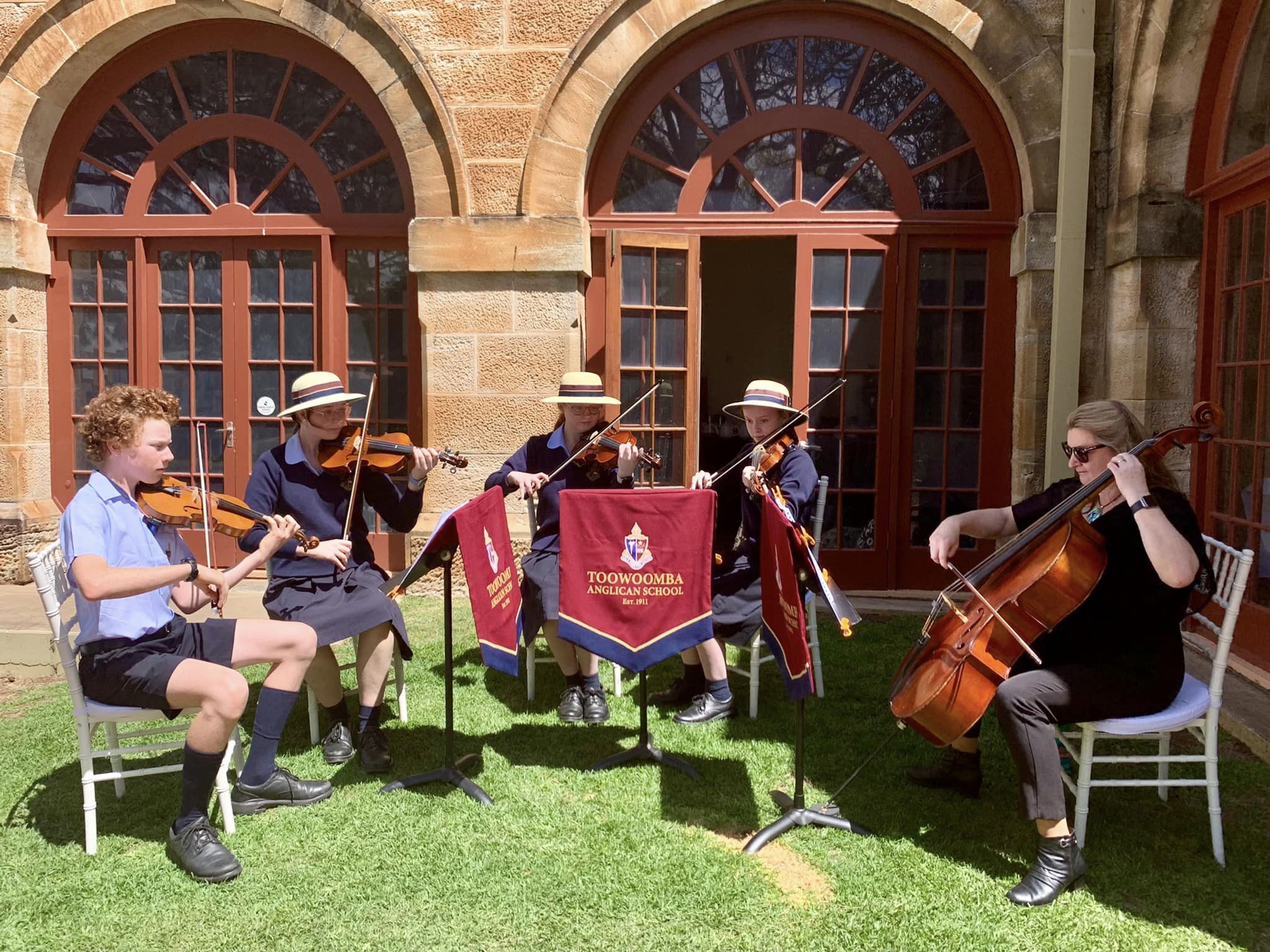 Toowoomba Anglican School musicians