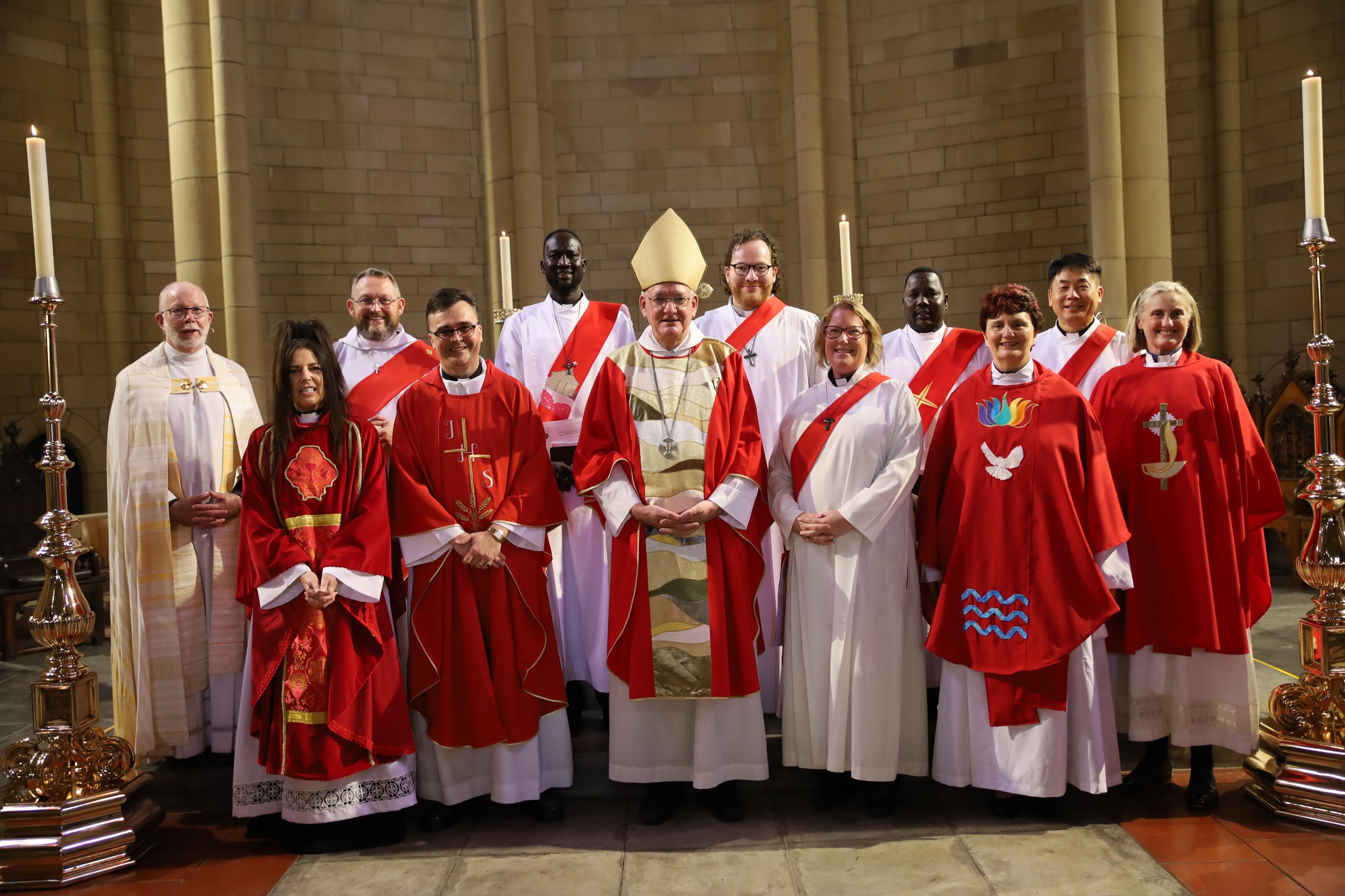 New priests and deacons