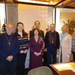 The Archbishop of Canterbury with Christ Church, Kyiv community members in December 2022