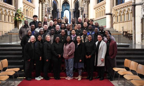 The Anglican Pilgrimage international cohort of seminarians, clergy and lecturers