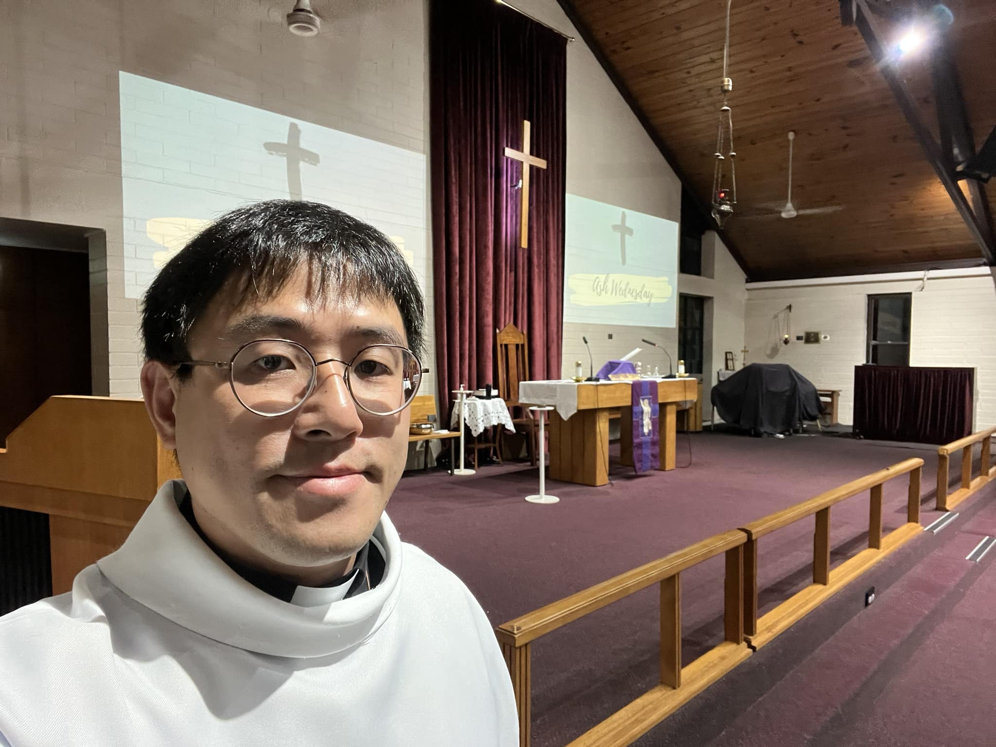 The Rev'd Dr Yick Hong Simon Tang at Sunnybank Anglican Parish.