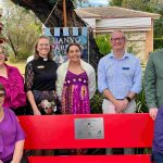 A red bench was installed and commemorated in May 2023 at St Oswald’s Anglican Church in Banyo