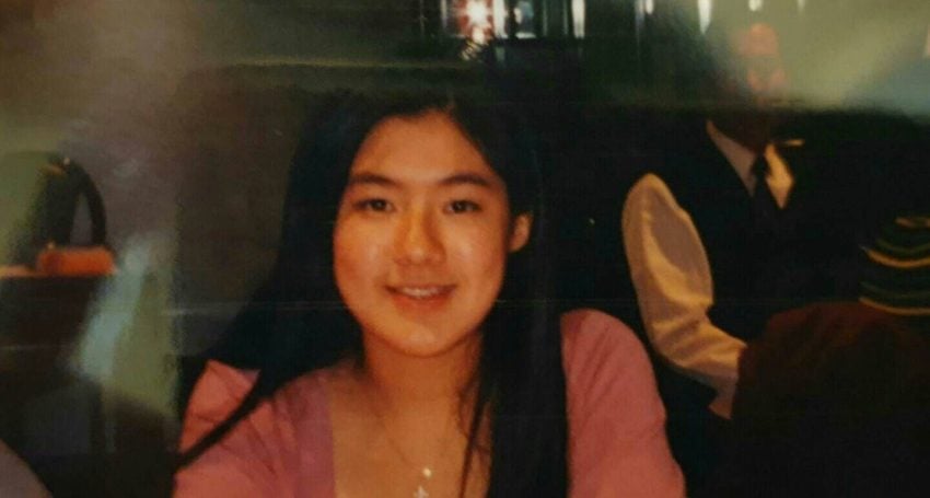 St Bart's, Toowoomba Music Intern Diana Wong, aged 18, at a family dinner