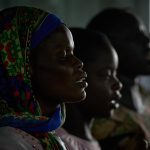 Women in Sudan praying