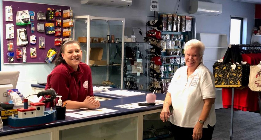 Heather and Caroline at MTS Brisbane