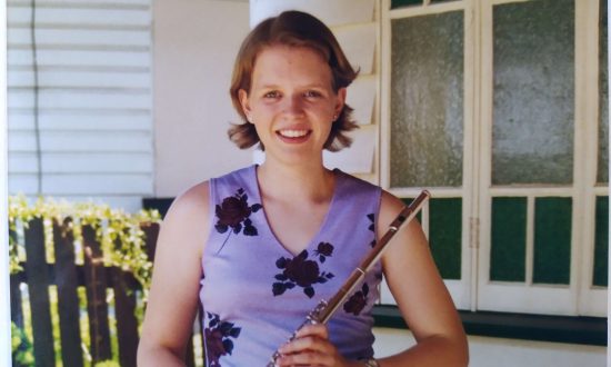 Penny Howchin during a flute exam