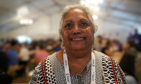 Prof Dr Anne Pattel-Gray at the World Council of Churches Indigenous People’s Pre-Assembly