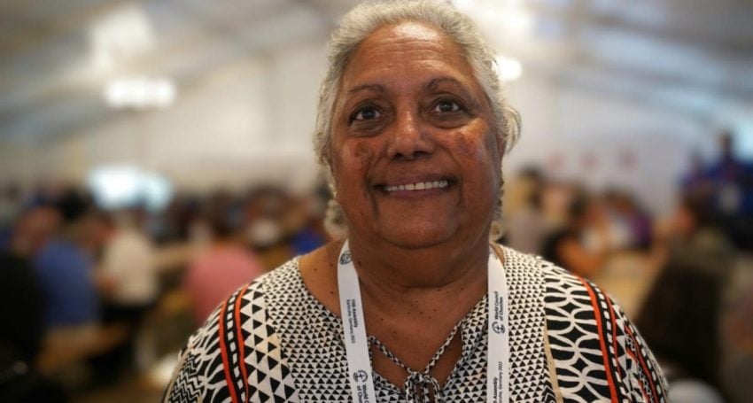 Prof Dr Anne Pattel-Gray at the World Council of Churches Indigenous People’s Pre-Assembly