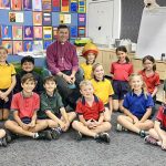 Bishop Jeremy Greaves visiting St Luke’s School in Bundaberg on Wednesday 16 August 2023