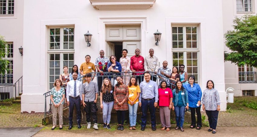 Participants of the United Evangelical Mission’s International Summer School 2023 on Peacebuilding and human rights protection