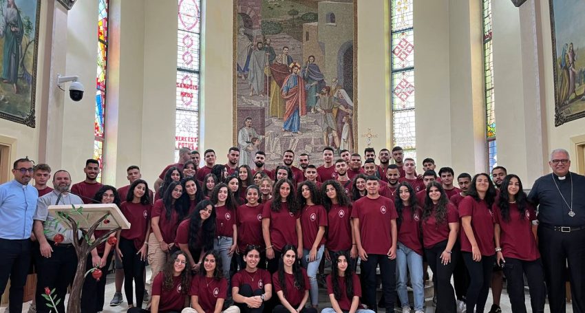 Diocese of Jerusalem Anglican youth gathering for a leadership camp