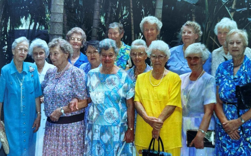 Ladies Guild members from Holy Spirit, Wavell Heights in the 1980s