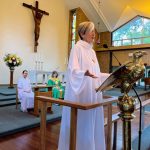 Kate Littmann-Kelly preaching at St Andrew's, Indooroopilly on Sunday 8 October 2023