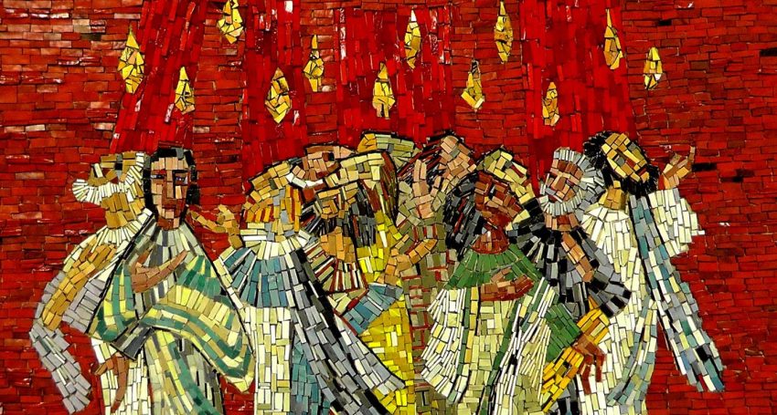 Mosaic of the Pentecost