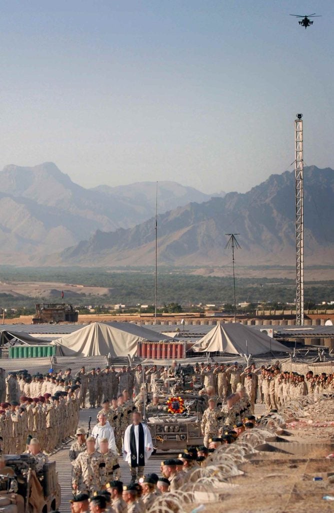 Funeral procession in Afghanistan 