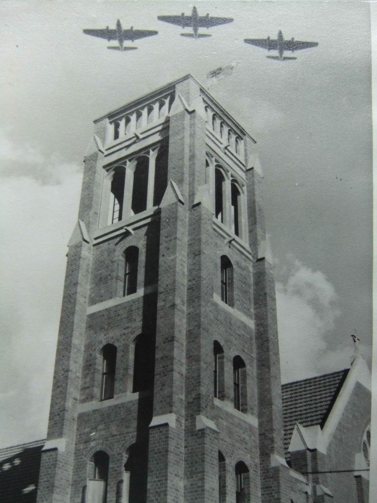Image of St Augustine's Hamilton taken at its dedication in 1961
