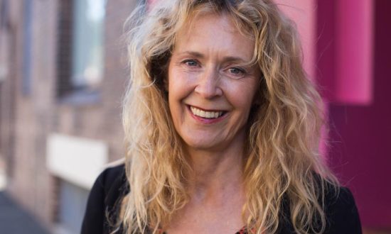 Woman smiling at the camera